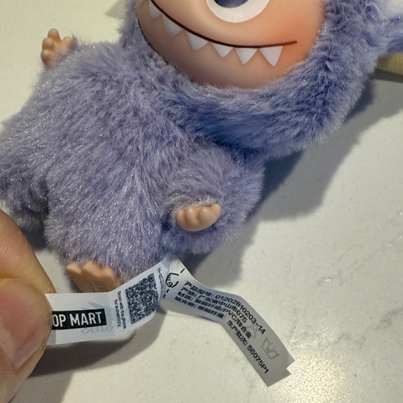 Purple Bunny Plush Keychain - Picture 5 of 8